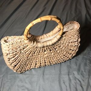 Whicker Mini Purse